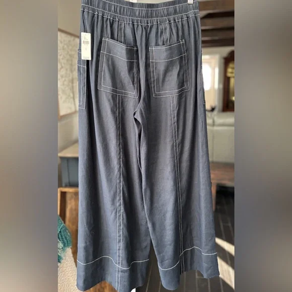 Anthropologie Maeve La Ponche Pull-On Wide-Leg Pants - Picture 10 of 10